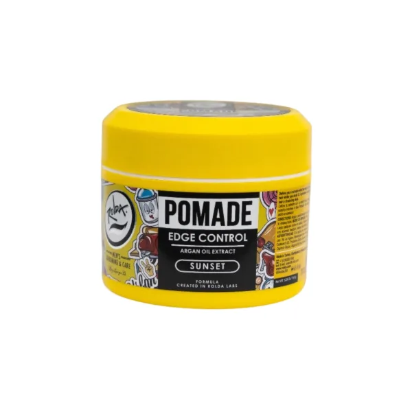 Rolda Sunset Pomade Medium Shine/Medium Hold 5.29oz/150g - Edge Control - Professional Barber & Salon Supplies