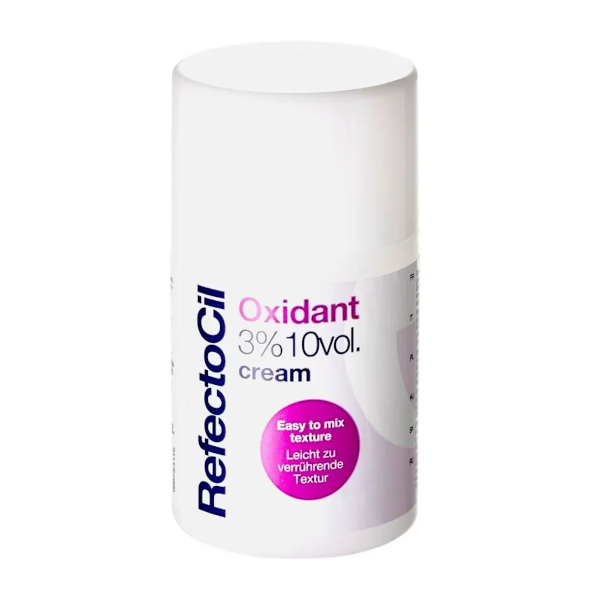 RefectoCil Oxidant Cream 3% 10 Vol. 3.38oz - Image 1 RefectoCil Oxidant Cream 3% 10 Vol. 3.38oz - MPN REF90455 - Wholesale Salon Supply