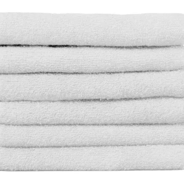 Protex Cut Pro Bleach Guard  Towels 16" X 27" 12pk - White - Professional Barber & Salon Supplies