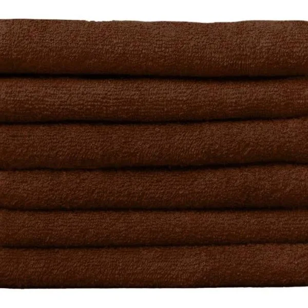 Protex Cut Pro Bleach Guard  Towels 16" X 27" 12pk - Brown - Professional Barber & Salon Supplies