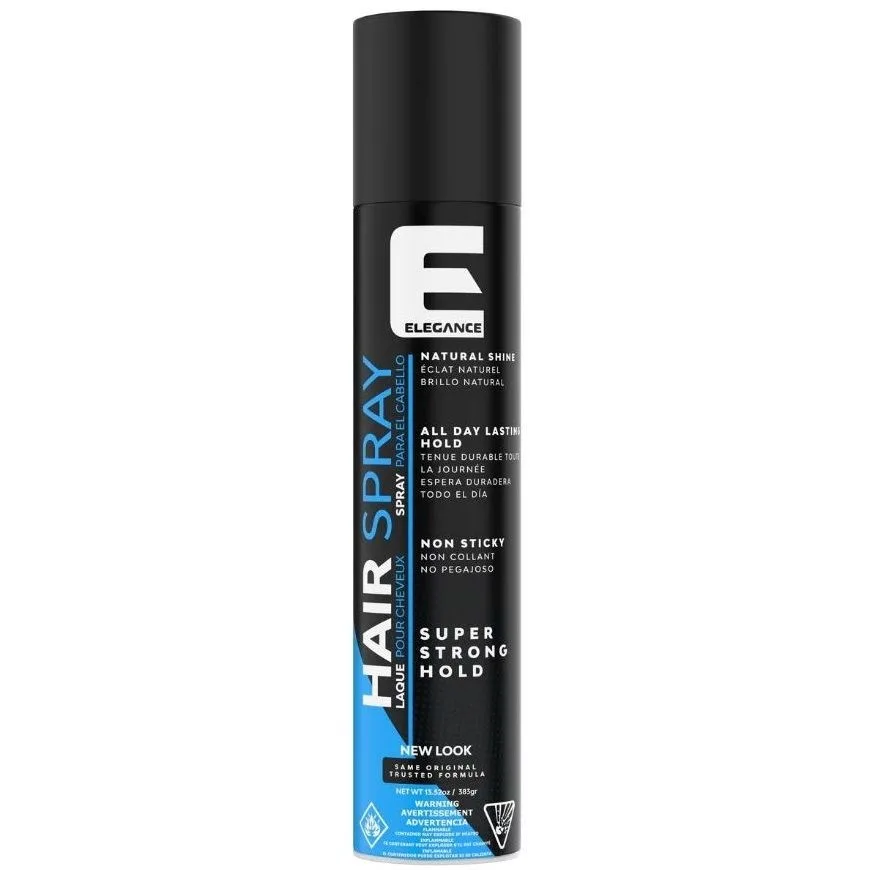 Elegance Hair Spray 13.52oz - Super Strong Hold Elegance Hair Spray 13.52oz - Super Strong Hold - MPN ELE02158 - Wholesale Salon Supply