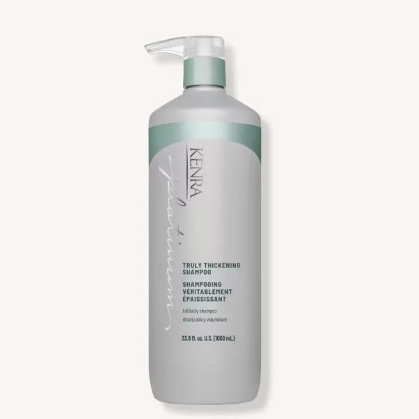 Kenra Platinum Truly Thickening Shampoo 33.8oz - Professional Barber & Salon Supplies